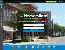 Tablet Screenshot of lakecharlesdirect.info
